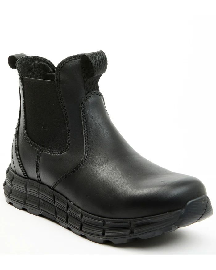 Hawx | Men's Athletic Uniform Chelsea Boots - Soft Toe | Black